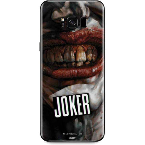 DC Comics Joker Graphic Novel Cover 2008 Art by Lee Bermejo Galaxy S8 Plus Skin